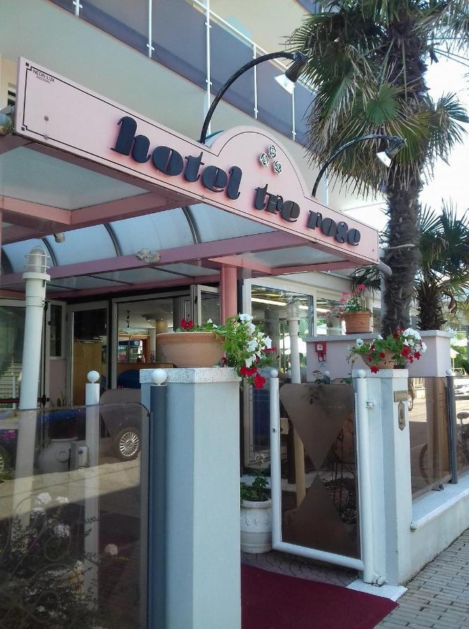 Hotel Tre Rose Riccione Eksteriør bilde