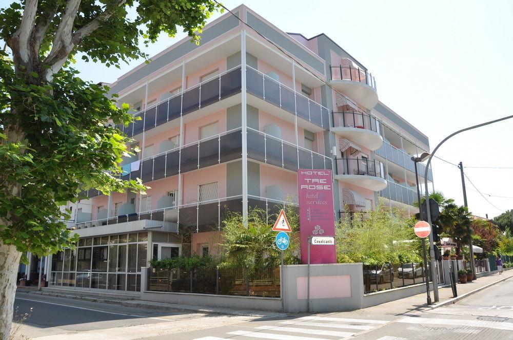 Hotel Tre Rose Riccione Eksteriør bilde
